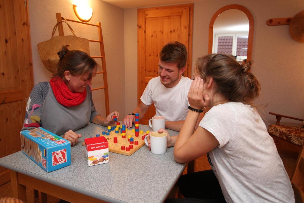 Ferienwohnung Spatzennest Frankenberg Bagian luar foto